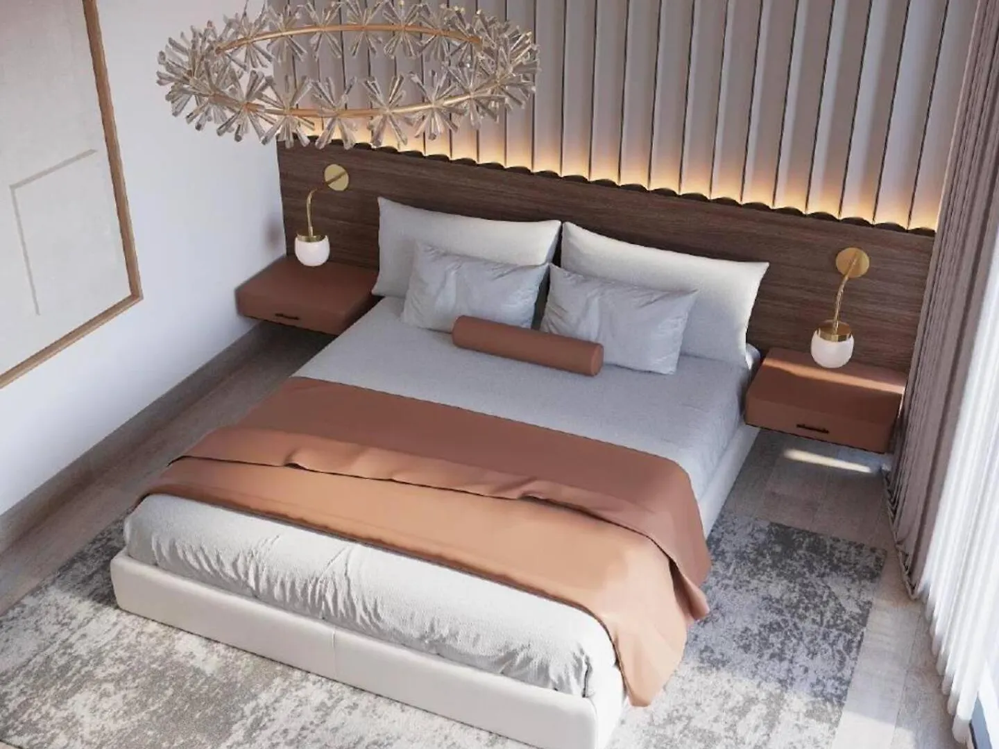Apartment Sophisticated Urban 2-Bedroom Dubai
