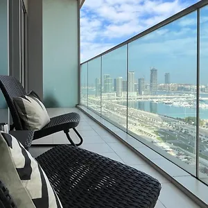 Trophy - Sparkling W Palm View With Direct Access To Marina Walk Apartment
